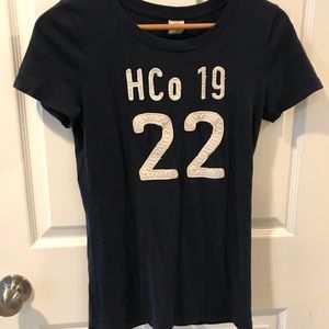 Hollister patchwork tee